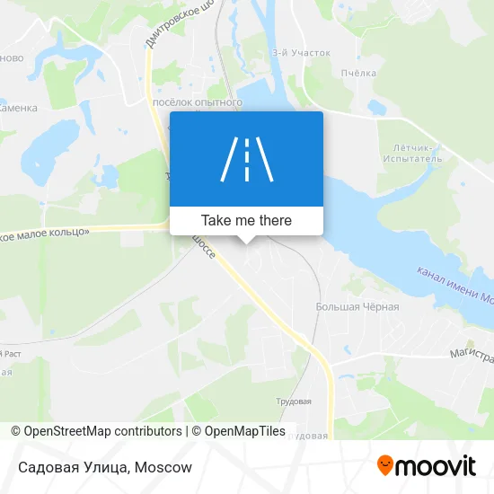 Садовая Улица map