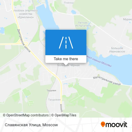 Славянская Улица map