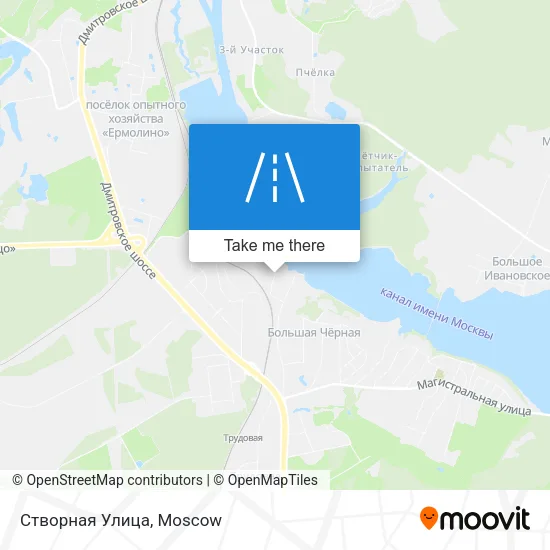 Створная Улица map