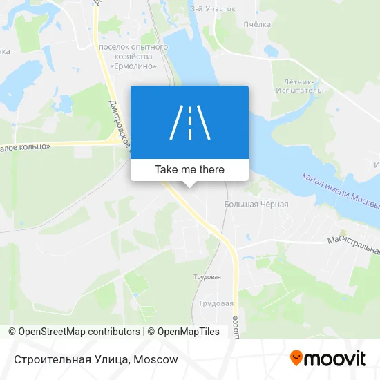 Строительная Улица map