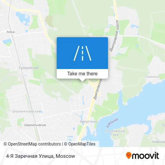 4-Я Заречная Улица map