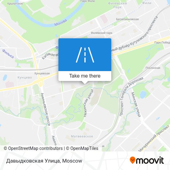 Давыдковская Улица map