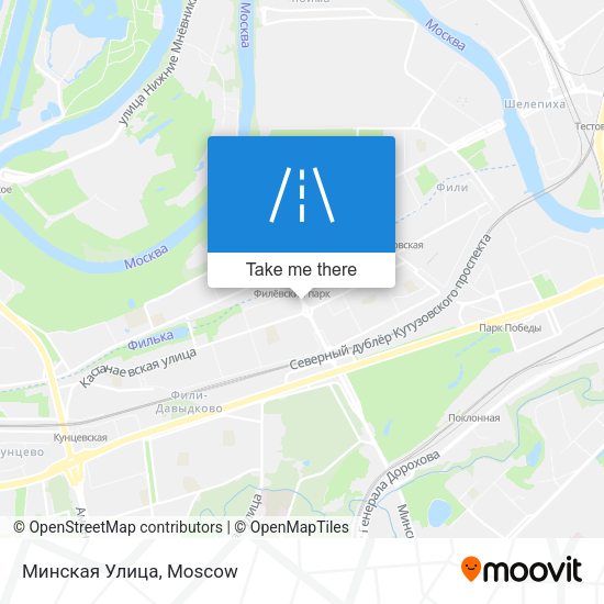 Минская Улица map
