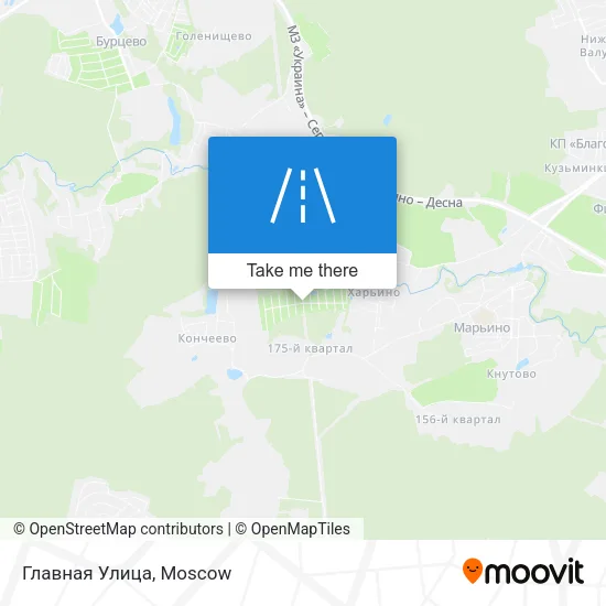 Главная Улица map