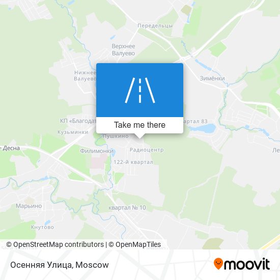 Осенняя Улица map