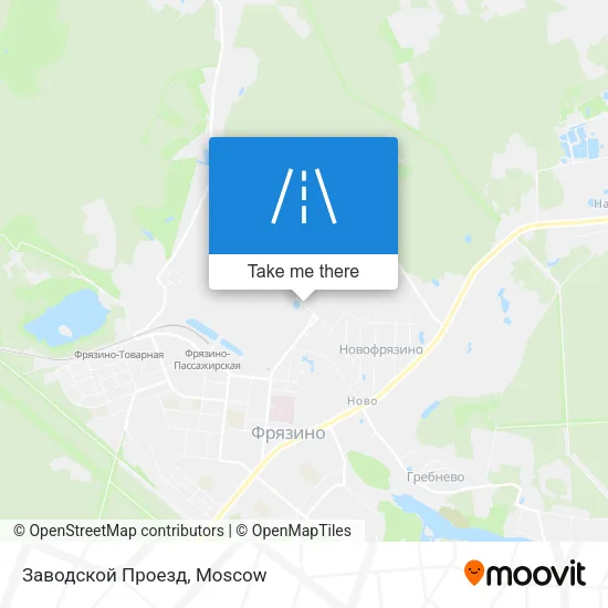 Заводской Проезд map