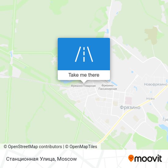 Станционная Улица map