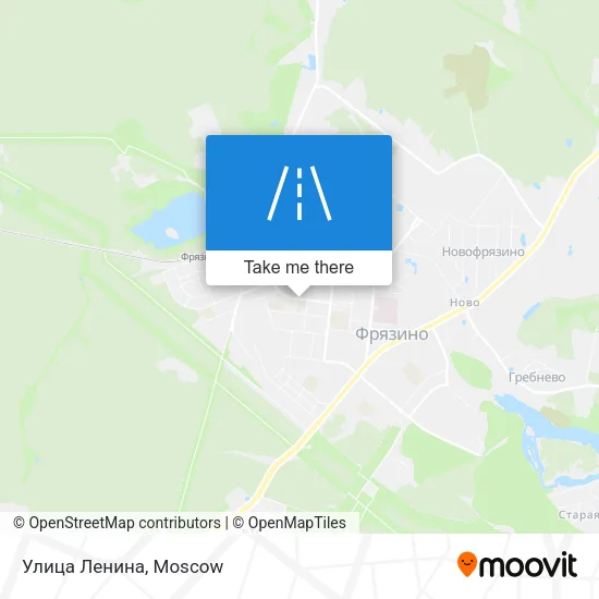 Улица Ленина map