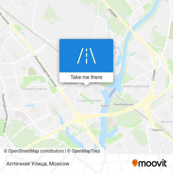 Аптечная Улица map