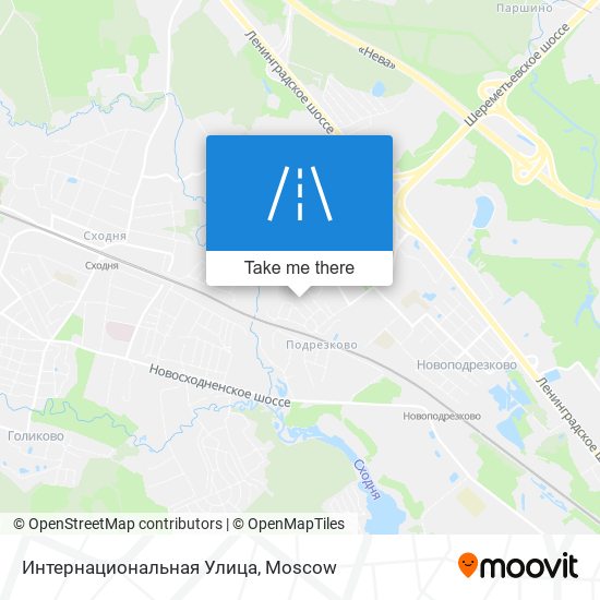 Интернациональная Улица map