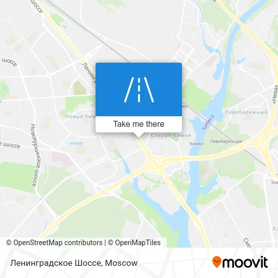 Ленинградское Шоссе map