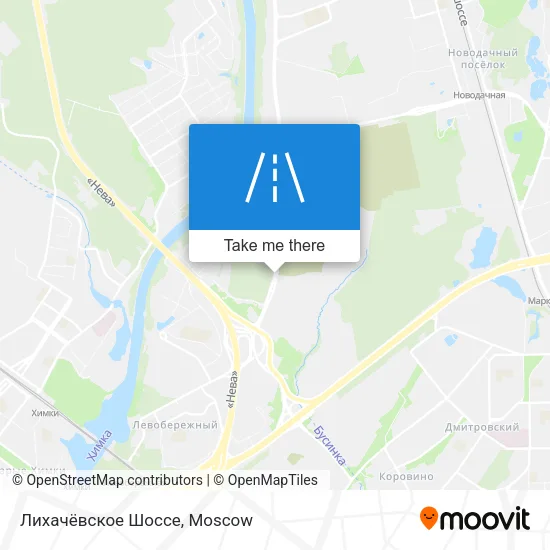 Лихачёвское Шоссе map