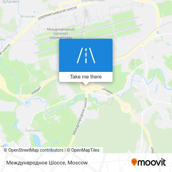 Международное Шоссе map
