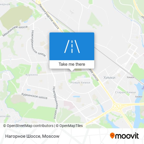 Нагорное Шоссе map