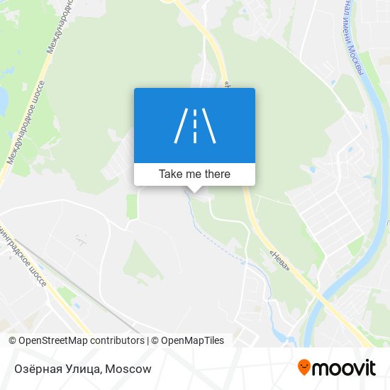 Озёрная Улица map