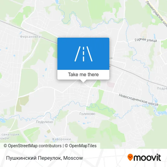 Пушкинский Переулок map