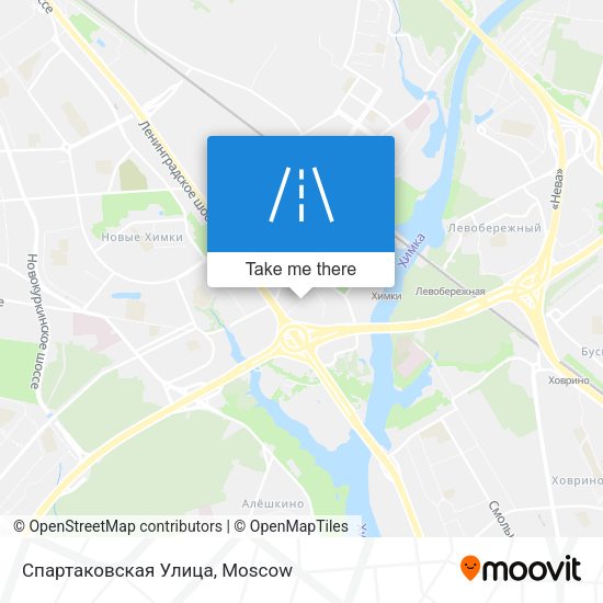 Спартаковская Улица map