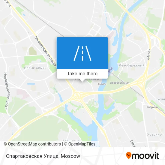 Спартаковская Улица map