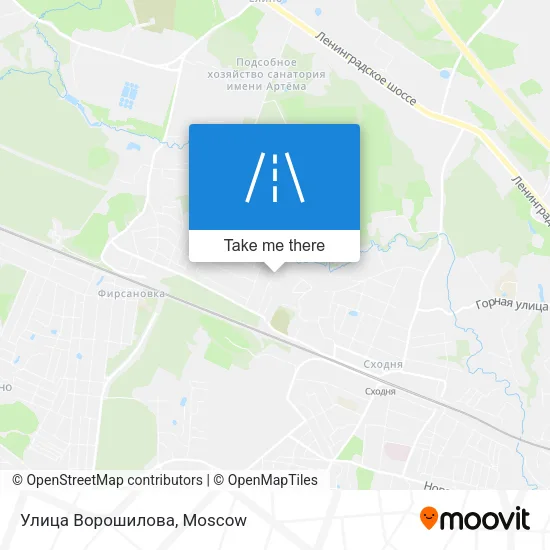 Улица Ворошилова map
