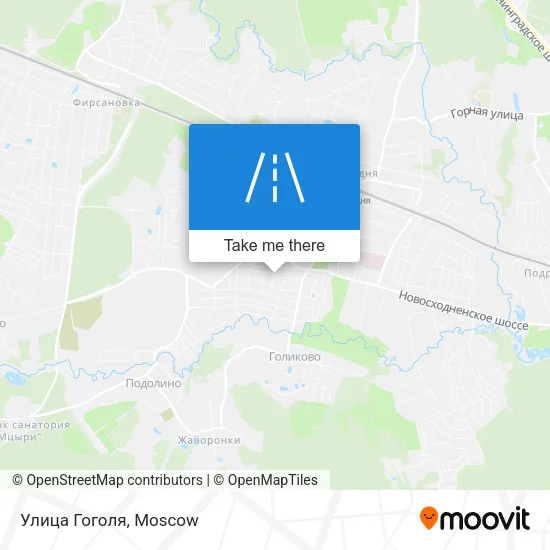 Улица Гоголя map