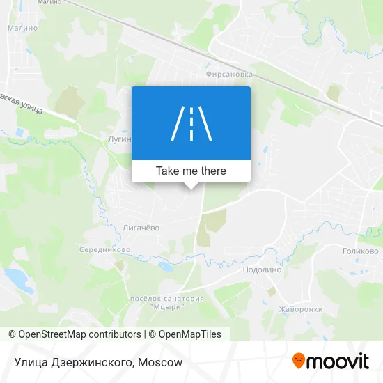 Улица Дзержинского map