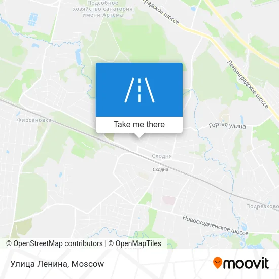 Улица Ленина map