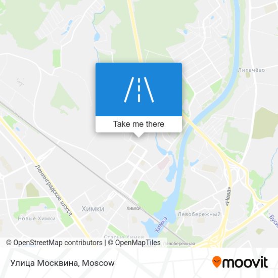 Улица Москвина map