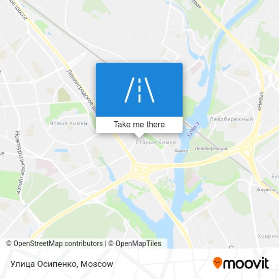 Улица Осипенко map