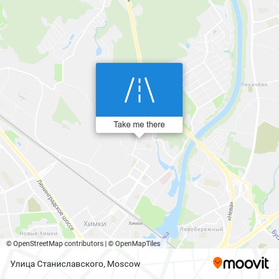 Улица Станиславского map