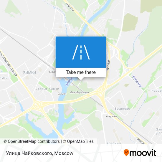 Улица Чайковского map