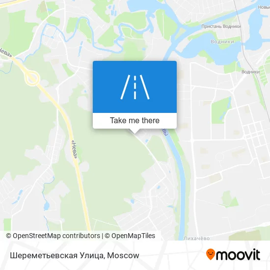 Шереметьевская Улица map
