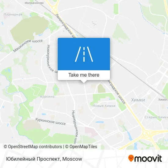 Юбилейный Проспект map