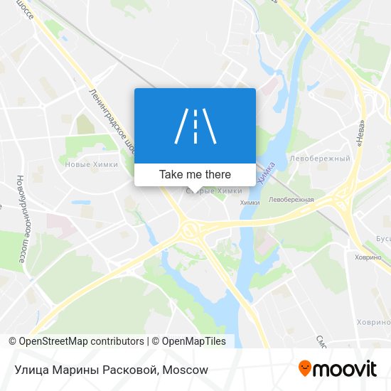 Улица Марины Расковой map