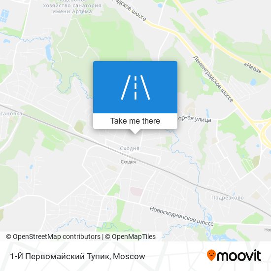 1-Й Первомайский Тупик map