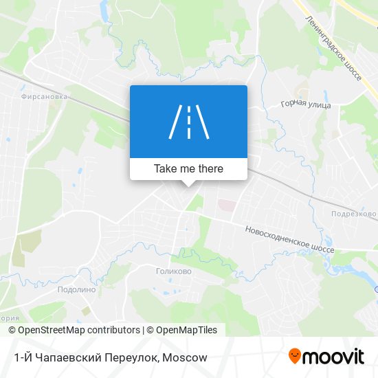 1-Й Чапаевский Переулок map