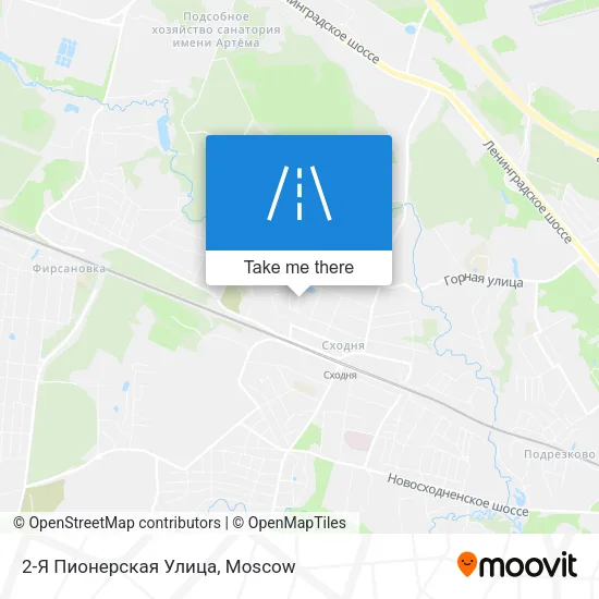 2-Я Пионерская Улица map