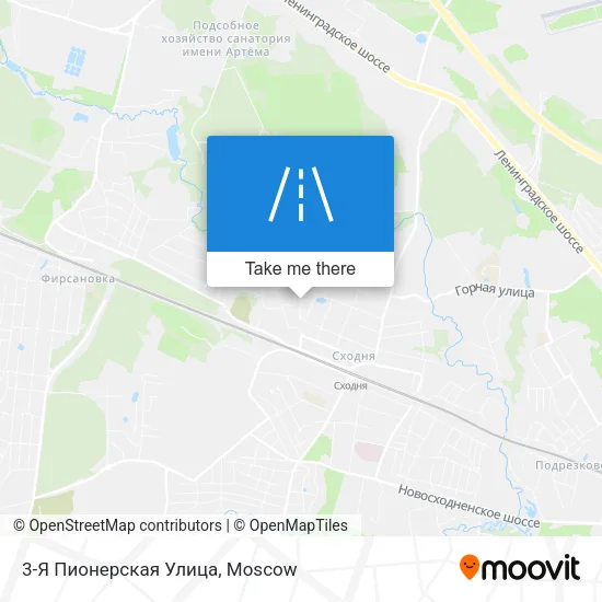 3-Я Пионерская Улица map