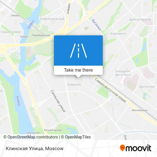 Клинская Улица map