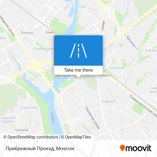 Прибрежный Проезд map