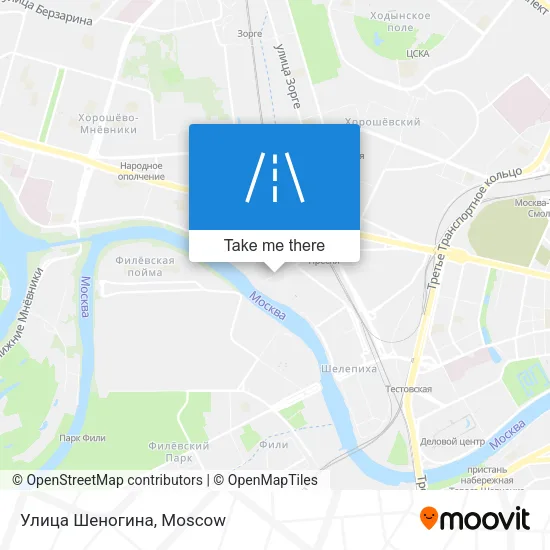 Улица Шеногина map