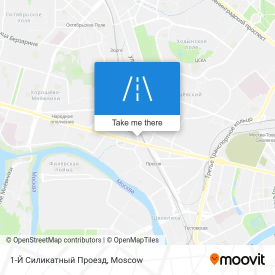 1-Й Силикатный Проезд map