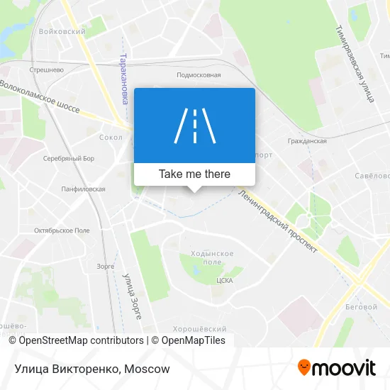 Улица Викторенко map