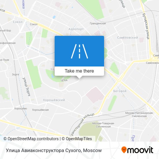 Улица Авиаконструктора Сухого map