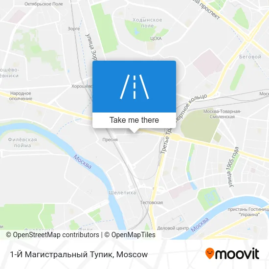 1-Й Магистральный Тупик map