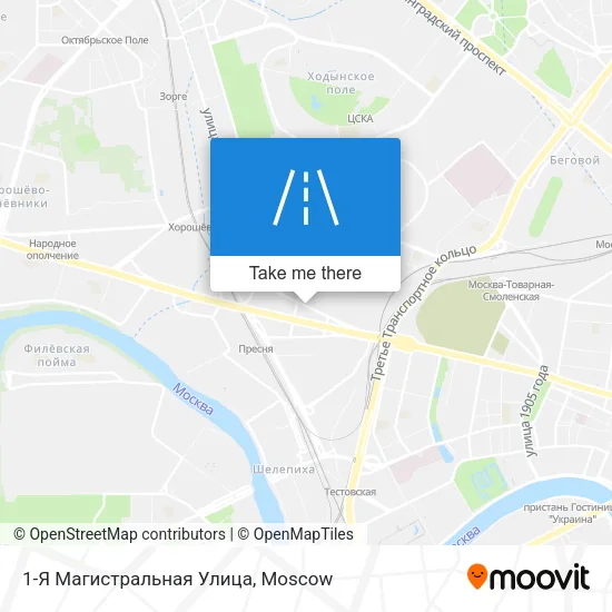 1-Я Магистральная Улица map