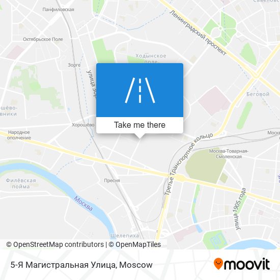 5-Я Магистральная Улица map