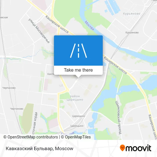 Кавказский Бульвар map