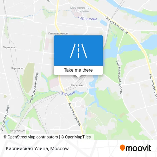 Каспийская Улица map