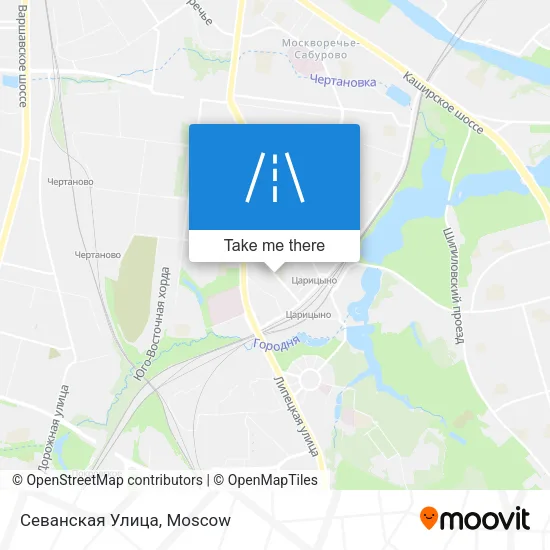 Севанская Улица map