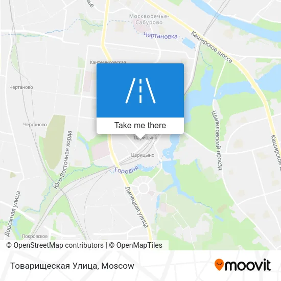 Товарищеская Улица map